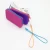 wholesale portable waterproof toiletry bag silicone rubber pencil cases colorful Silica Gel storage pouch women wallet bag