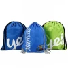wholesale promotion cinch polyester drawstring backpacks/drawstring shoulder bag customization