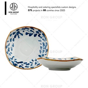 Wholesale Restaurant Ceramic Soup Bowl With Lid