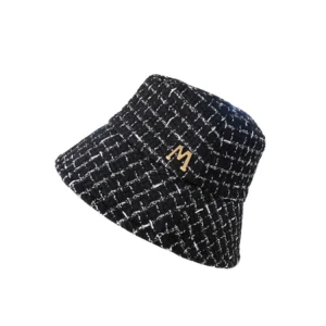 Wholesale Satin Alphabet Fashion New Design Bucket Hats