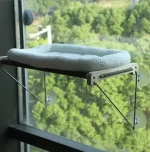 Wholesale Solid Wood Cat Hammock Window with Supported Under Metal Cat Window Perchuse