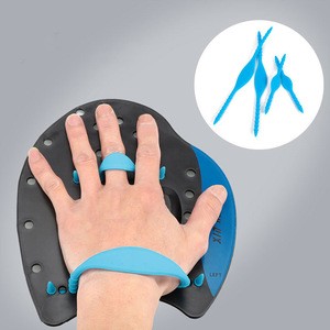 Wholesale Swimming Hand Paddles Fins Flippers Silicone Swimming Tool Webbed Training Diving Gloves