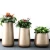 Import Wholesales Stainless steel flower vase /metal round flower pots for garden planters supplies from China