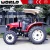 Import Widely Used Agricultural Farm 4WD 100HP Wheeled Tractor Machinery With Spare parts For Sale from China