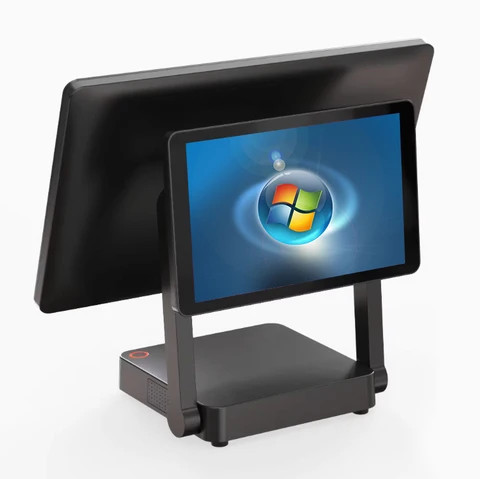 Windows Cash Register Touch Screen POS Computer with Restaurant Menu for Quick Order and Service