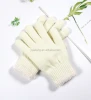 Winter Touch Screen Gloves Women Men Warm Stretch Knit Mittens 100% Acrylic Full Finger Guantes Female Crochet Glove