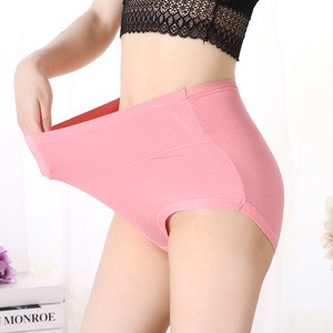 Wish Eaby Hotsale 65-125kg Modal High Elastic Lady Panty Women Plus Size Underwear