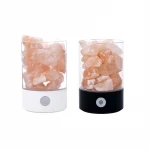 With Touch Dimmer Switch Natural Crystal Night Light authentic Salt lamp himalayan