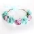 Import Women Hair Accessories Adjustable Fabric Wedding Wreath Crown Rose Headband Artificial Flower Garlands For Girls from China