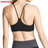 Women Low Price Fancy Design High Impact open back yoga sport basic custom sports bra