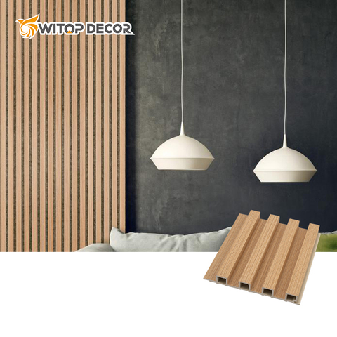 Buy Wood Fireproof Grain Wpc Wall Panel Cladding High Quality Wood ...