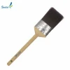 Wooden handle wall paint brush