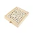 Import Wooden Math Block Children Adult Interactive Desktop Balance Ball Hand Crank Track Bead Maze Puzzle Educational game from China