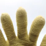 Wrinkle palm fishing industry latex rubber household kitchen cleaning dish washing safety hand glove