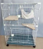 WT902 High Quality Cat Cattery Large 2 layers pet Cat Cage Veterinary Breathable Cat Cages