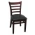 Import X245 Commercial wholesale cheap restaurant wooden dining chair from China