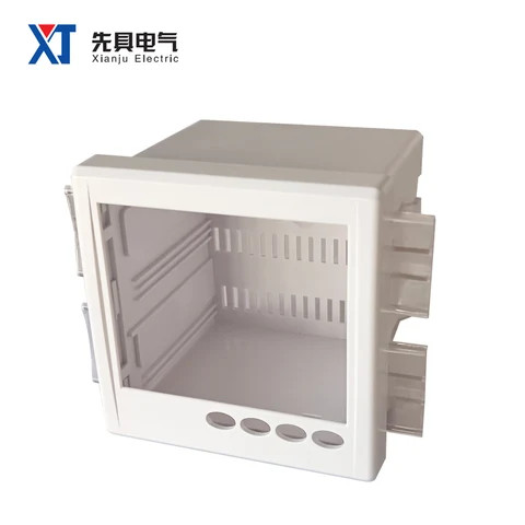 XJS-6 Plastic Enclosure Case 96*96*85mm Digital Panel Meter Enclosures Factory Customized Digital Display Meter Housing ABS