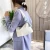 Import XLS Cute bow-knot  Women Shoulder Bags 2020 Summer New Korean Messenger Bag Handbag Pure Color Shoulder Bag from China