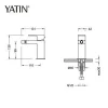 Yatin Status Range Single Handle Bidet Wash Faucet