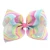 Import Yiwu factory hot sale JoJo bow with different design hair bow hair clips from China