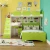Import youth bedroom furniture  Bright color  Unique modeling kids loft bed Children  wood bunk bed  with desk from China