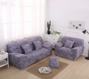Yueer china factory l shape full sofa cover design for 1-2-3-4 seat