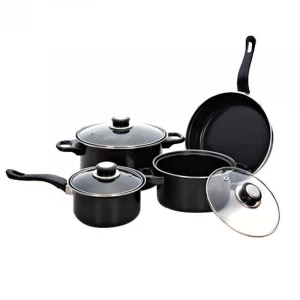 Zogifts wholesale 13 pcs iron kitchen pots and pans cookware sets