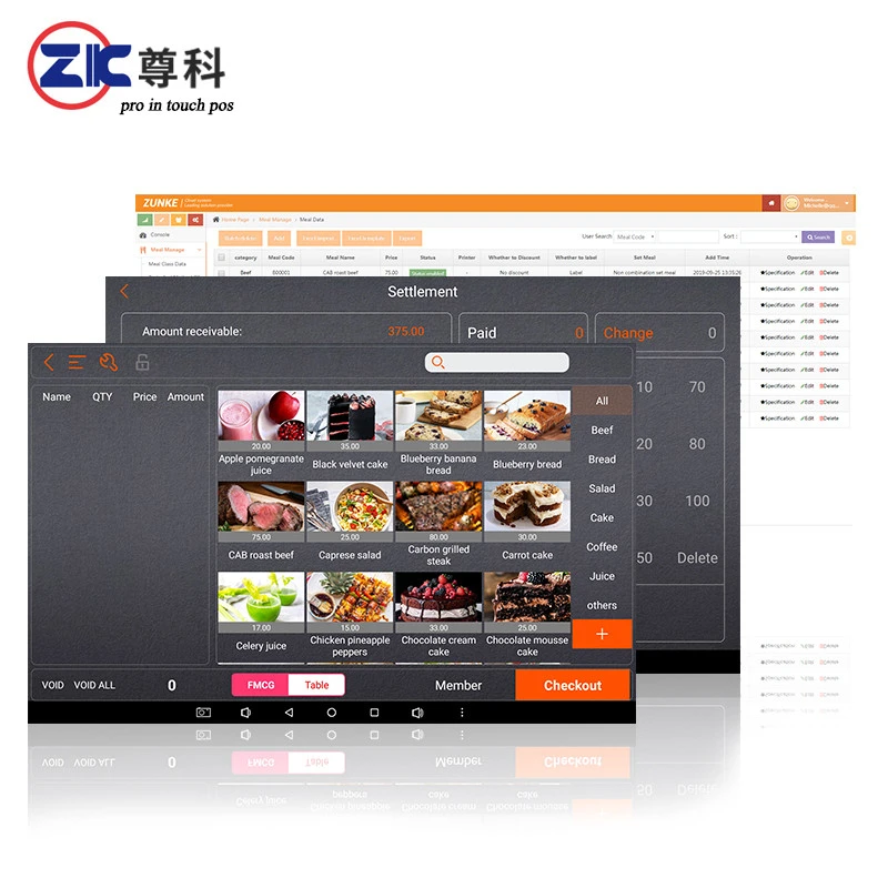 Zunke support service point of sale software and free download test android pos software for restaurant