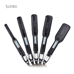 1.25  inch professional  LCD hair flat iron for keratin