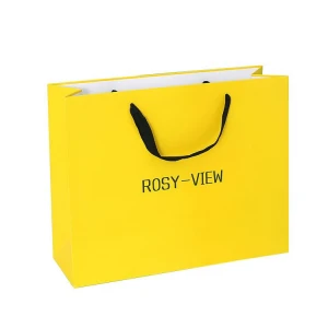 Luxury Top Quality Retail Art Paper Gift Bag