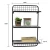 Import 3-Tier Customized Wooden Board And Metal Frame Floating Display Wall Shelf from China