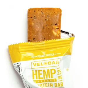 Velobar Hemp Extract Protein Bar / Peanut Butter flavor