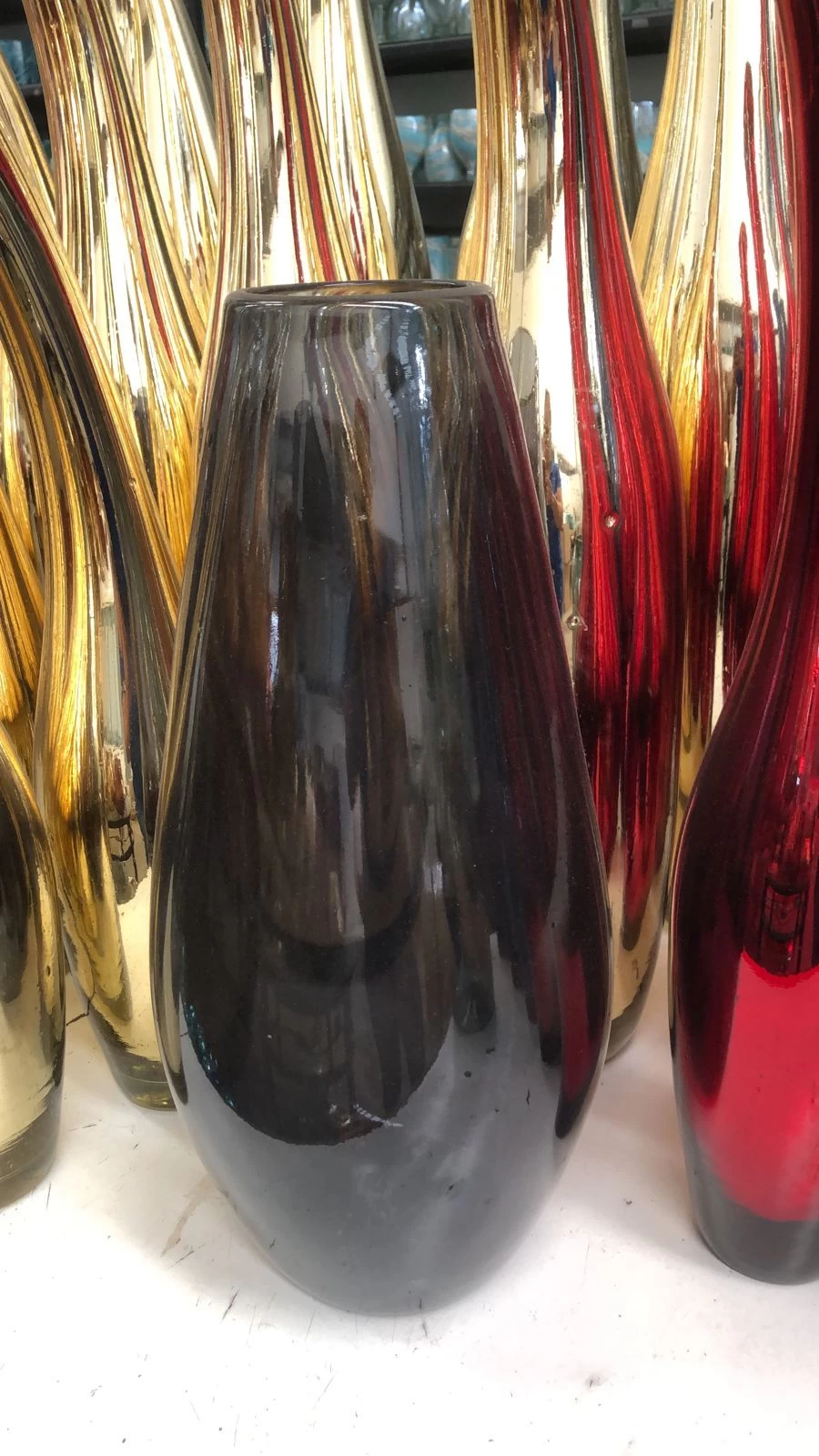 Buy Handblown Vase, Blown Glass Vase, Mexican Glass Vase from Aurora