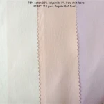Cotton Polyamide Lycar Shirt Fabric Soft Finish