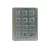 Import 12 keys metal IP65 waterproof illuminated access control keypad from China