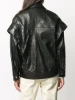 Women faux leather jacket
