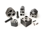 Punch retainer with ball clamping light load automotive stamping die
