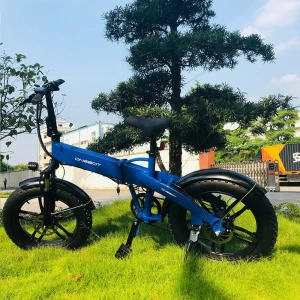 Factory price Electric Bike Foldable 20" X 4.0" Fat Tire Electric Bicycle with 350W Motor, 48V 7.8AH Ebike