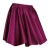 Import Women Mini Skirts Girl Satin Short Dress Pleated Retro Elastic Waist S to 3XL from India