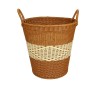 Imitation Rattan Weave Storage Basket For Home And Hotel