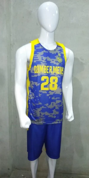 Basketball uniform made sublimation printed