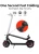 V10 New private model  Electric Scooter Two-wheel Folding Scooter, OEM/ODM, Upgraded Version