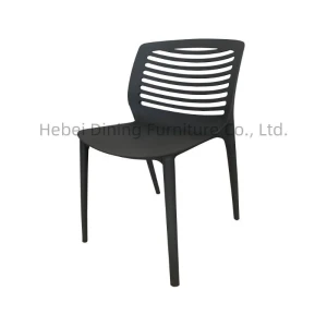 High Quality Cheap Colorful Restaurant Plastic Chair Modern White Kitchen PP Event Plastic Stackable Dining Chairs