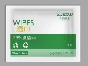 Wet wipes (alcohol soaked)