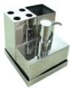 Stainless steel (18/8) four-piece bathroom set XY130130-4 (Sanding)