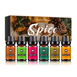 Kanho A box of 6*10ml spice essential oils for cross-border OEM processing of fragrance essential oil plants