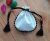 Import drawstring Cotton jewelry pouch,Custom cotton pouch tassel with black satin ribbon ring bags coin bag from India