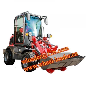 China wheel loader manufacturer, front end compact loaders 800kg 0.8T mini wheel loader