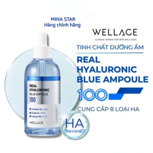 75ML Wellage Real Hyaluronic Blue Ampoule