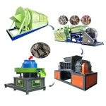 Power Plants Fuel Rod Equipment Rdf Fuel Briquette Making Machine Msw Shredding and Rdf Briquette Production Line